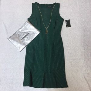 Striped Ruffle Dress